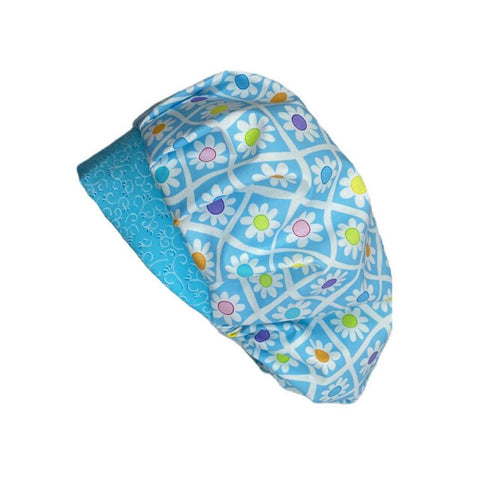SATINIOR Cappello Scrub Turbante Bouffant Regolabile con Fascia Sudore SATINIOR Cappello Scrub Turbante Bouffant Regolabile con Fascia Sudore