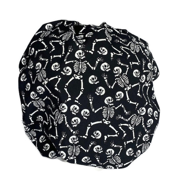 OR Hats Bouffant Scrub Hat Dem Bones w/Skulls